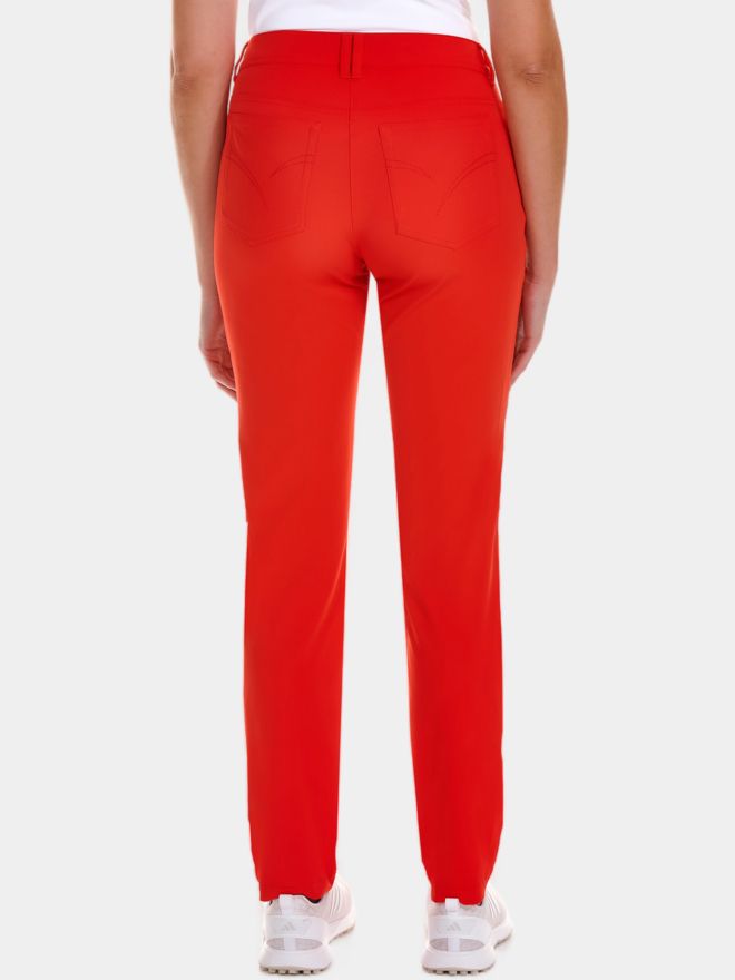 Valiente JOSY 5-Pocket Stretch lang Hose rot