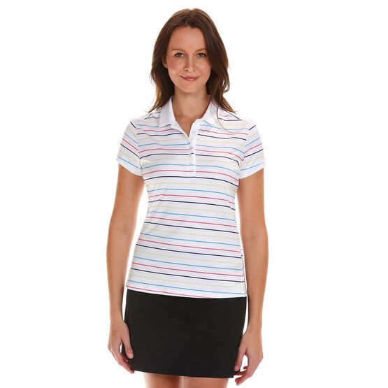 Valiente  Stripe print half-sleeve polo striped