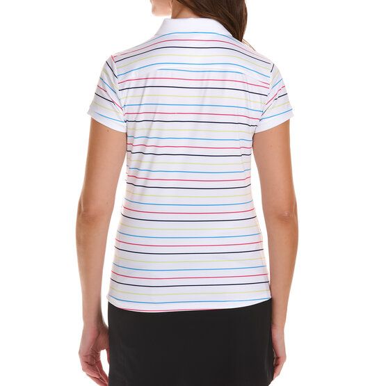 Valiente  Stripe print half-sleeve polo striped