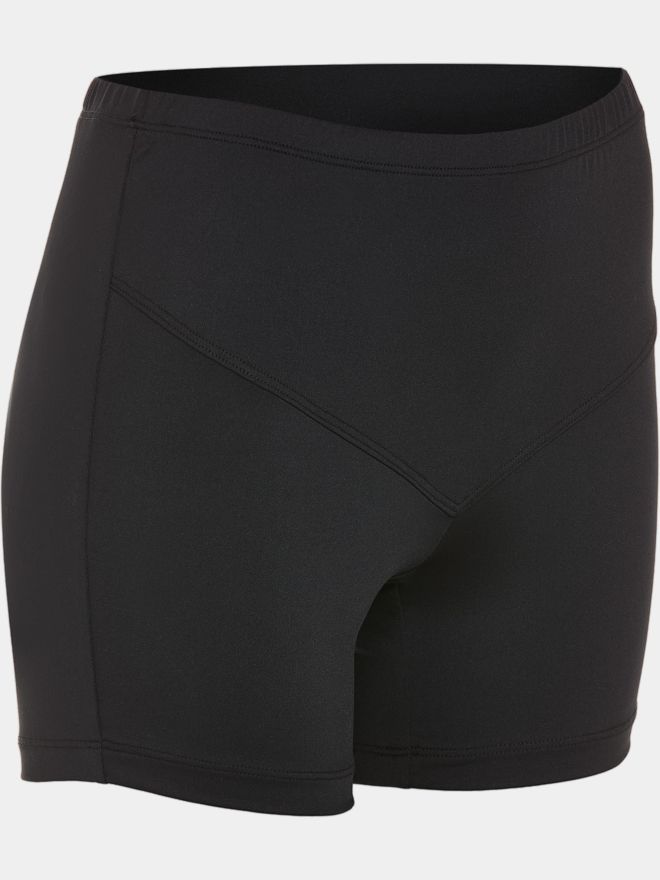 Valiente Colourblock-Print ohne Arm Kleid schwarz