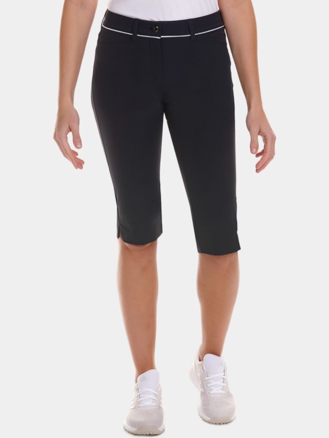 Valiente JULIE Kontrastpiping Capri Hose navy