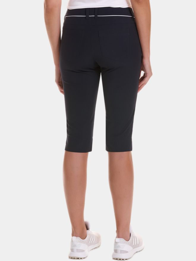 Valiente JULIE Kontrastpiping Capri Hose navy