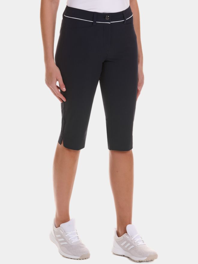 Valiente JULIE Kontrastpiping Capri Hose navy