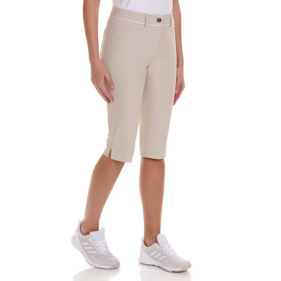 Valiente JULIE Kontrastpiping Capri Hose beige