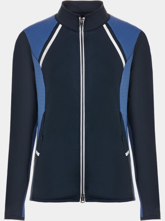 Valiente Atmungsaktive Waben- Stretch Jacke navy