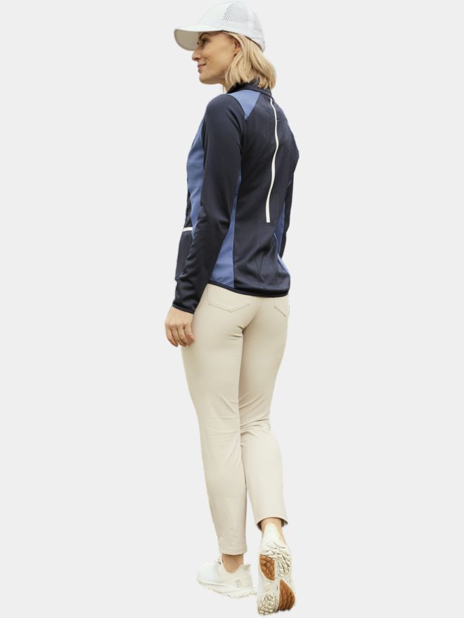 Valiente Atmungsaktive Waben- Stretch Jacke navy