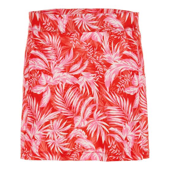 Valiente  Print jersey short skort red