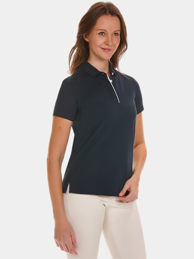 Valiente Halbarm Polo navy
