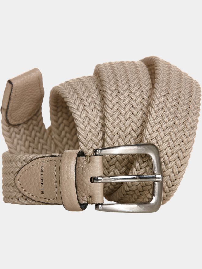 Valiente Flecht Gürtel Accessoires beige