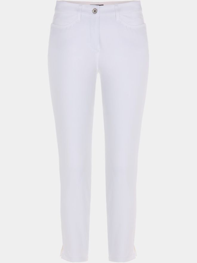 Valiente ROMY Nylon-Stretch 7/8 Hose weiß