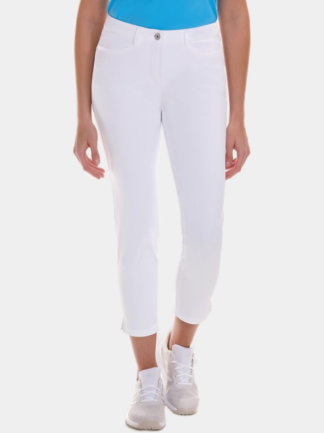 Valiente ROMY Nylon-Stretch 7/8 Hose weiß