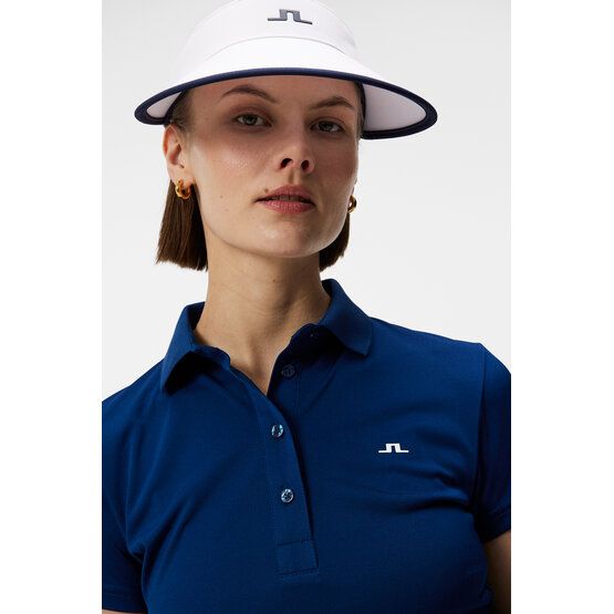 J.Lindeberg  Cassie half sleeve polo blue