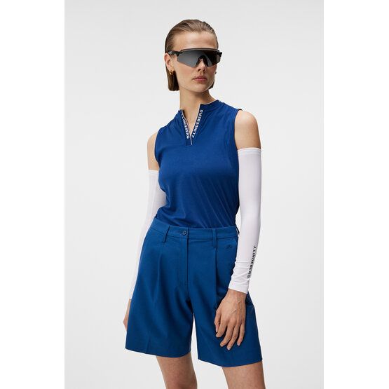 J.Lindeberg  Leya sleeveless polo blue