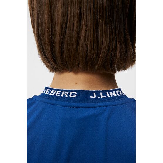 J.Lindeberg  Leya sleeveless polo blue