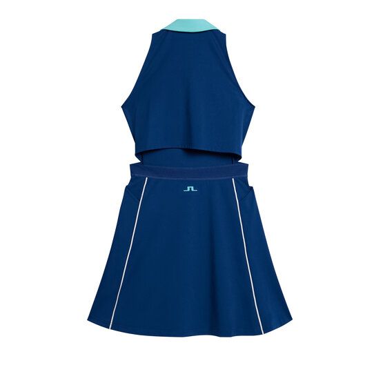 J.Lindeberg Nadia Dress ohne Arm Kleid blau