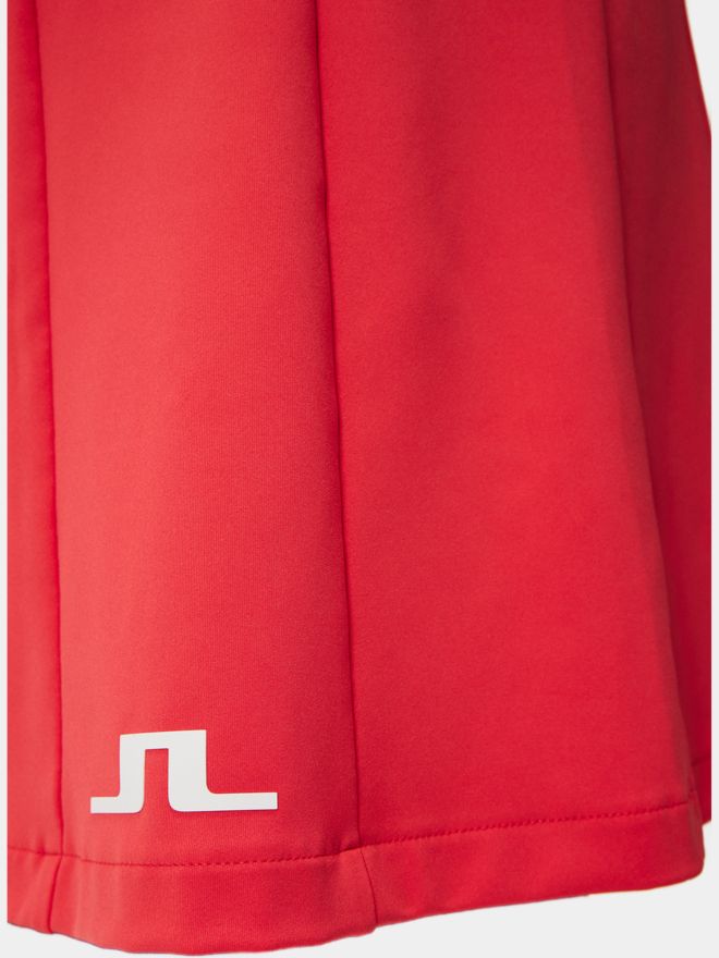 J.Lindeberg Jasmin Dress ohne Arm Kleid rot