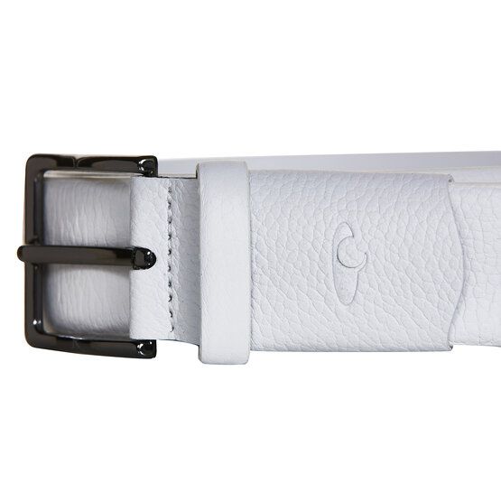 Daniel Springs  Leather belt accessories white