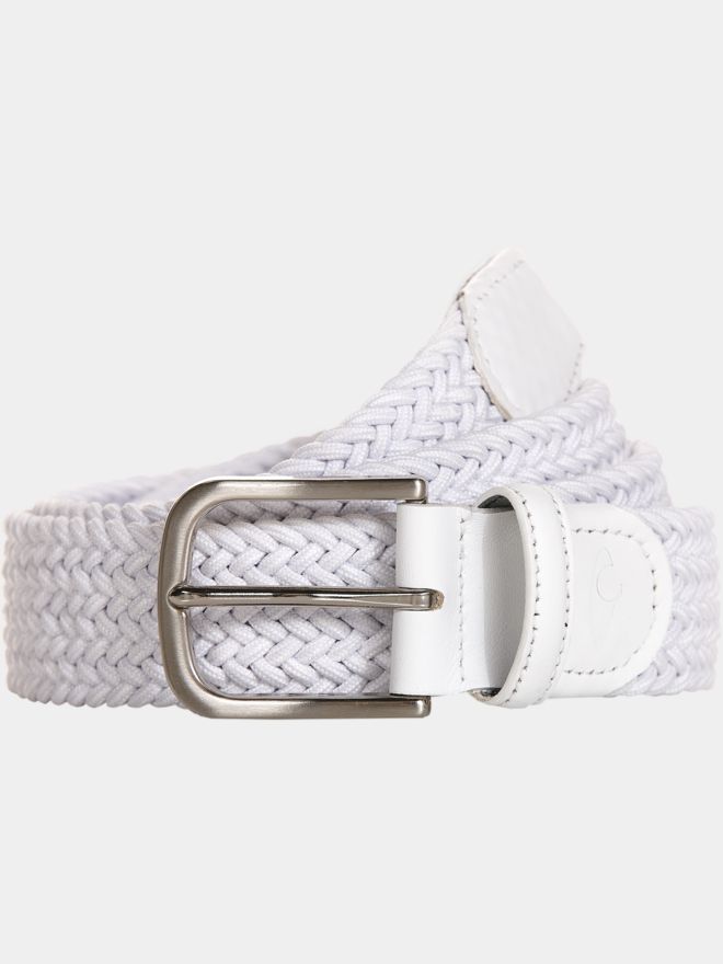 Daniel Springs Flecht Gürtel Accessoires weiß
