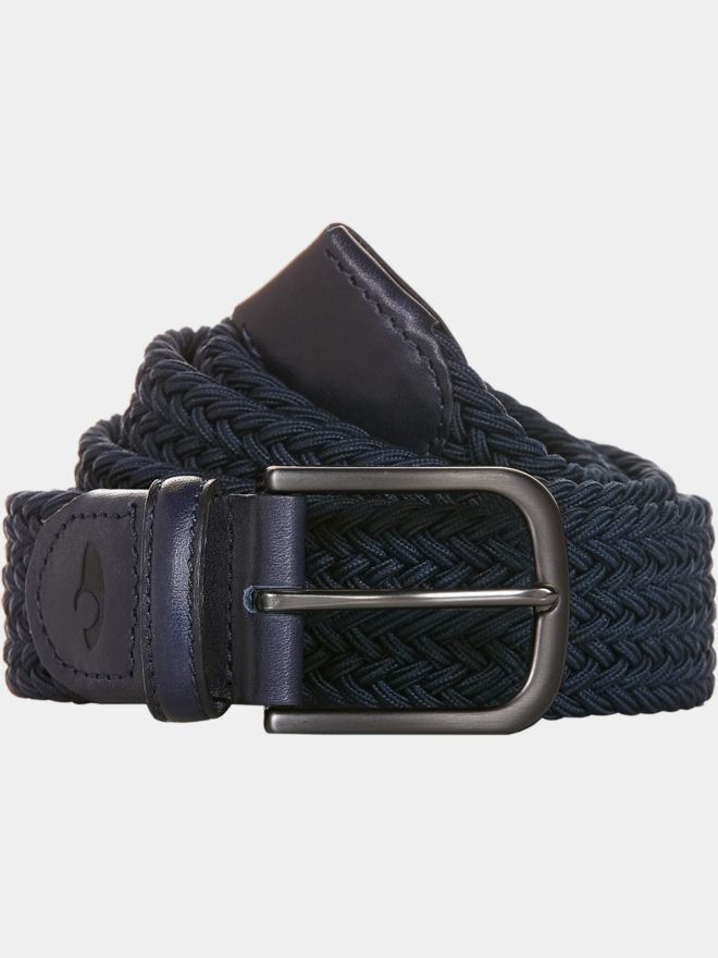 Daniel Springs Flecht Gürtel Accessoires navy
