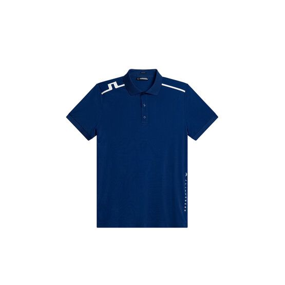 J.Lindeberg  Lionel Regular Fit Half Sleeve Polo blue