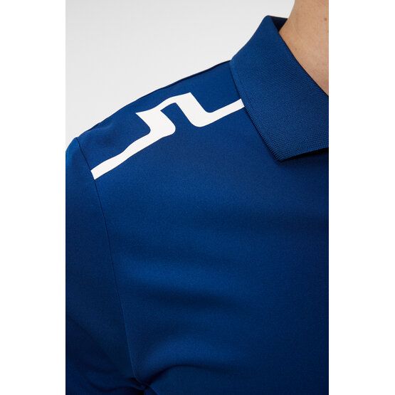 J.Lindeberg  Lionel Regular Fit Half Sleeve Polo blue