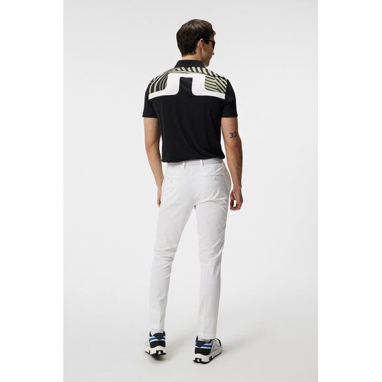 J.Lindeberg Jeff Tour Golf Halbarm Polo schwarz