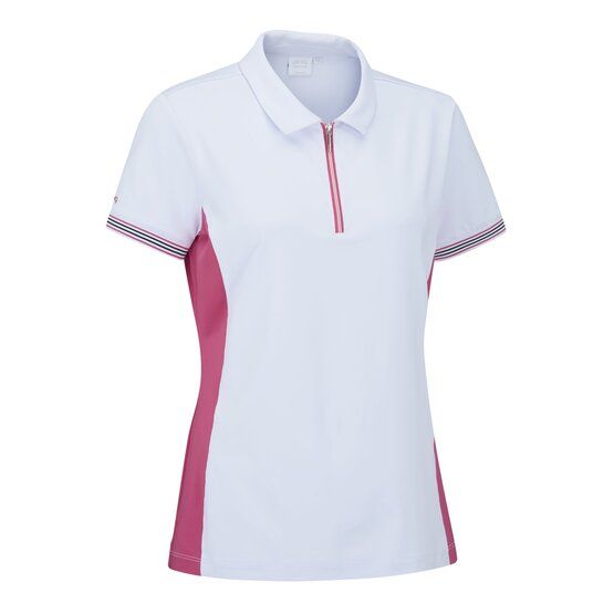 Ping Kirby Halbarm Polo pink