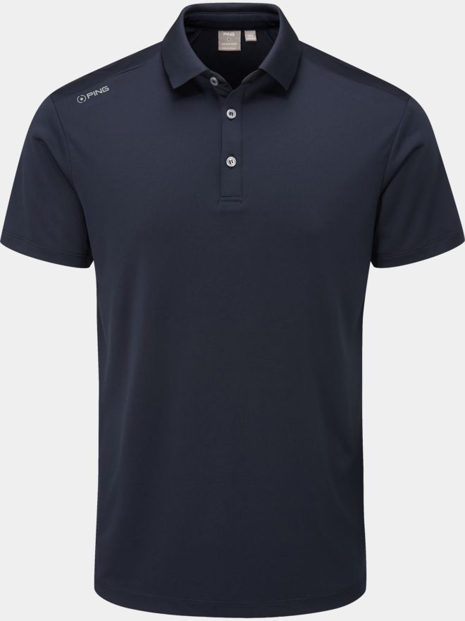 Ping Lindum Halbarm Polo navy
