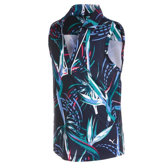 Puma  Girls Paradise sleeveless polo multicolor