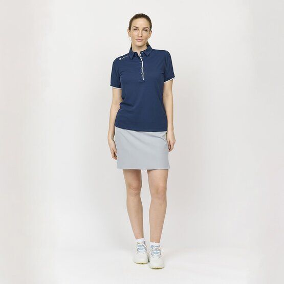 Backtee Ladies Classic Halbarm Polo navy