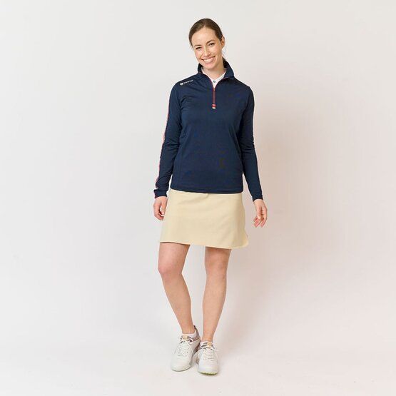 Backtee Ladies Sporty Baselayer Stretch Midlayer navy