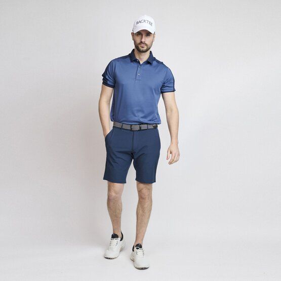 Backtee  Lightweight shorts Bermuda pants navy