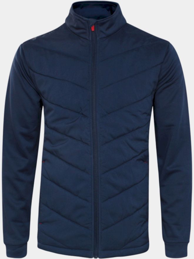 Backtee Mens Hybrid Jacket Stretch Jacket navy