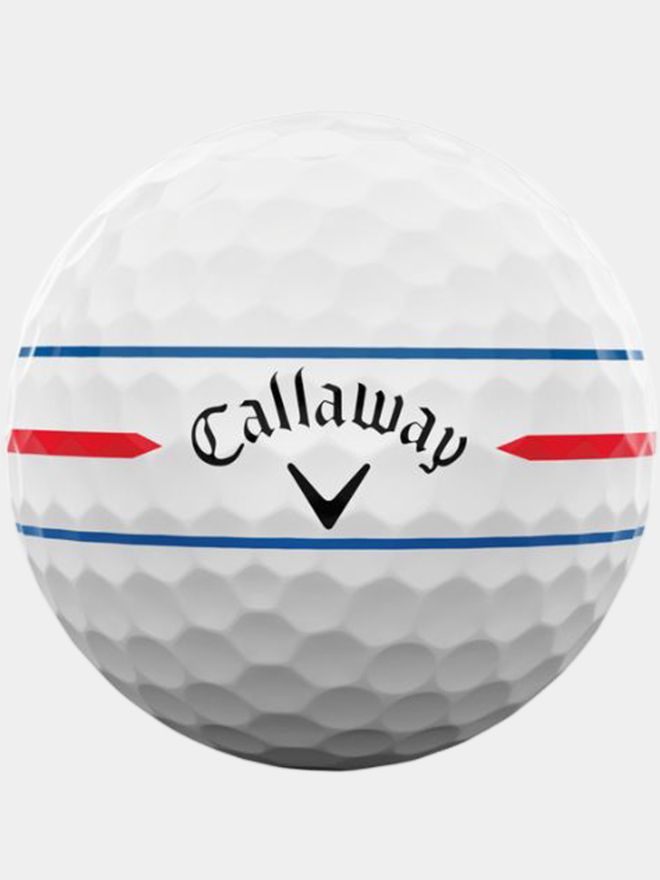 Callaway Chrome Soft 360 Triple Track Golfbälle weiß