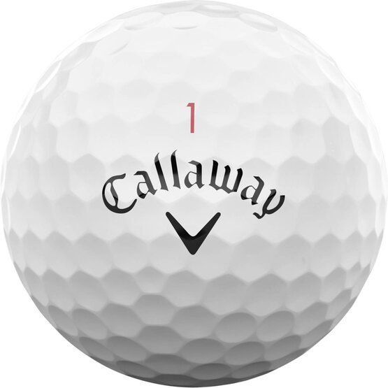 Callaway Chrome Tour 24 golfové míčky bílá