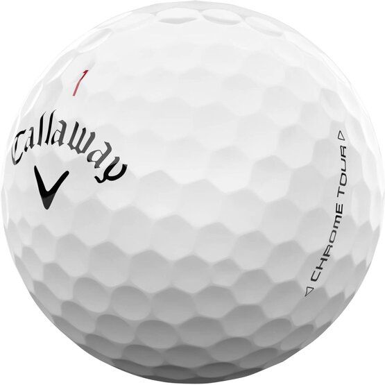 Callaway Chrome Tour 24 golfové míčky bílá