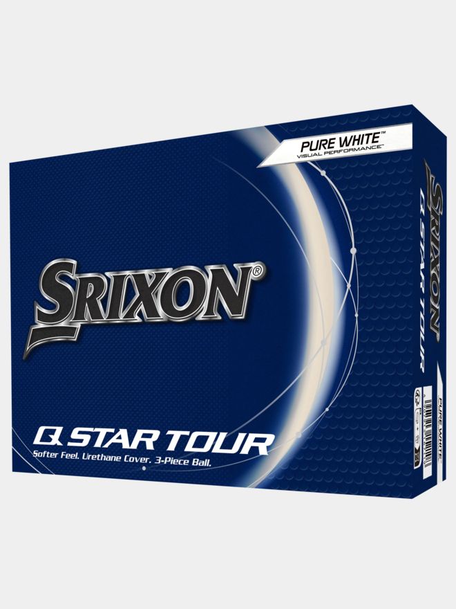 Srixon Q-Star Tour 5 Golfbälle weiß