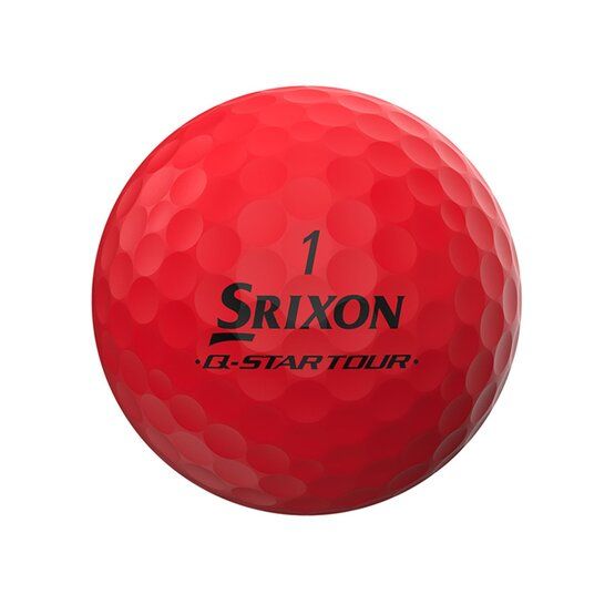 Srixon Q-Star Tour Divide 2 golfové míčky červená