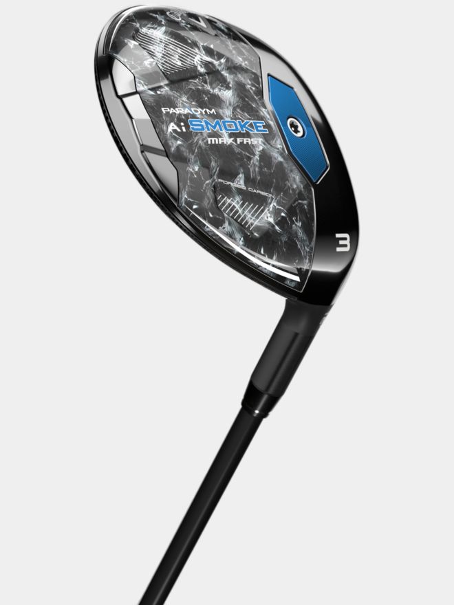 Callaway Paradym Ai Smoke Max Linkshand Fairwayholz Graphit, Regular