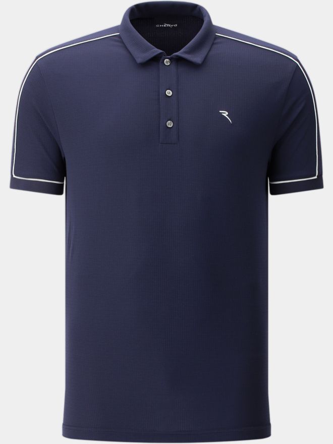 Chervo ADHOC half-sleeve polo navy