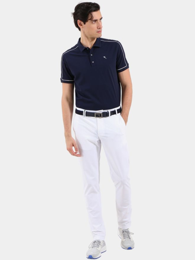 Chervo ADHOC half-sleeve polo navy