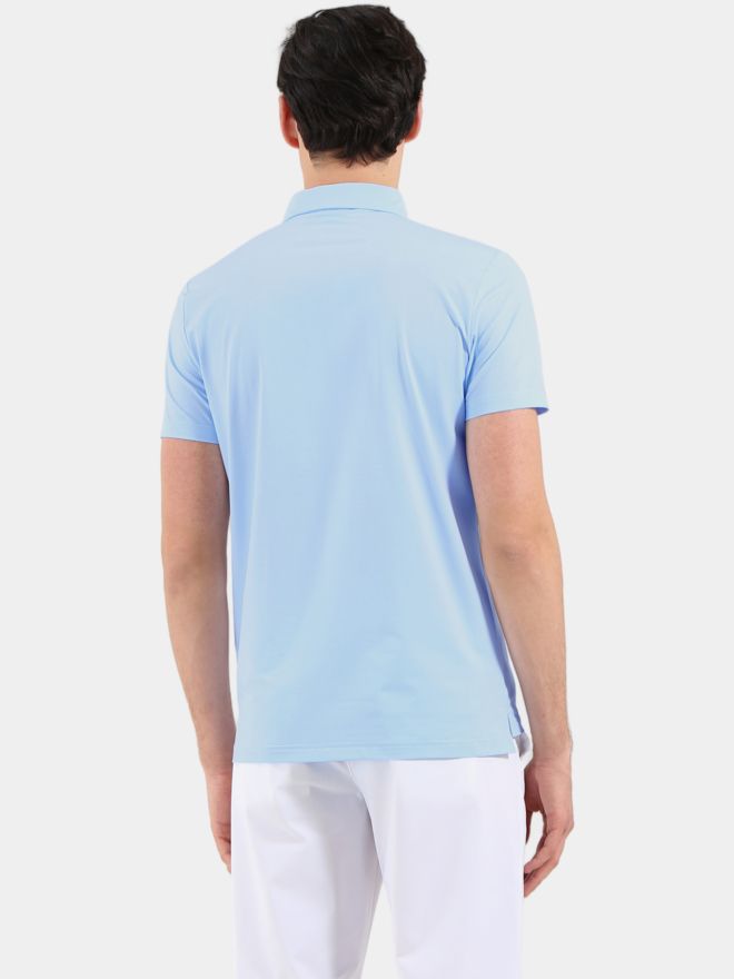 Chervo ALIKAN Halbarm Polo hellblau