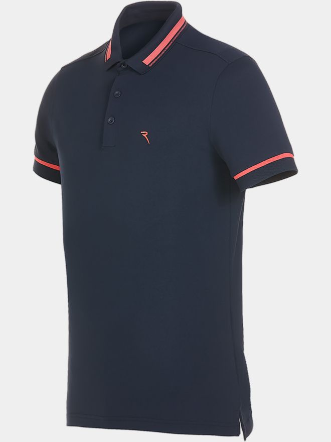Chervo ALLOWGH Halbarm Polo navy