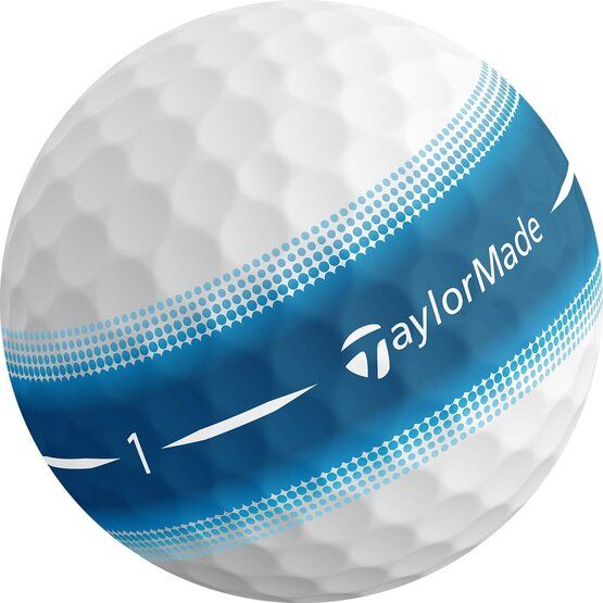 TaylorMade Tour Response Stripe Golfball blau