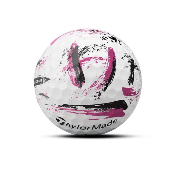 TaylorMade SpeedSoft Ink Golfball pink