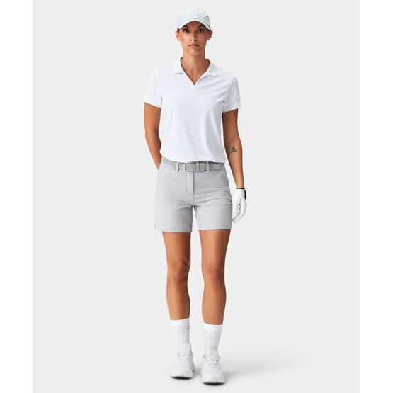 Macade Golf  Taylor Signature Shirt Half Sleeve Polo white