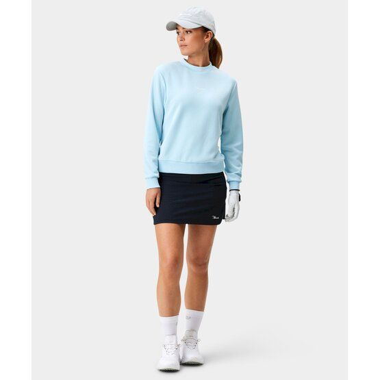 Macade Golf  Mikina Tech Range Crewneck Sweatshirt světle modrá