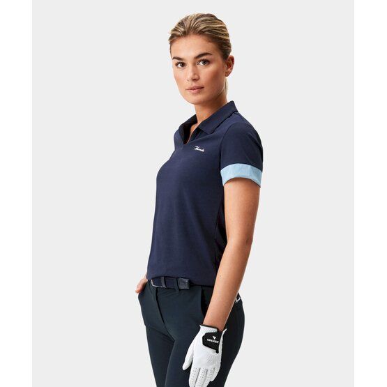 Macade Golf  Taylor Signature Shirt Half Sleeve Polo navy