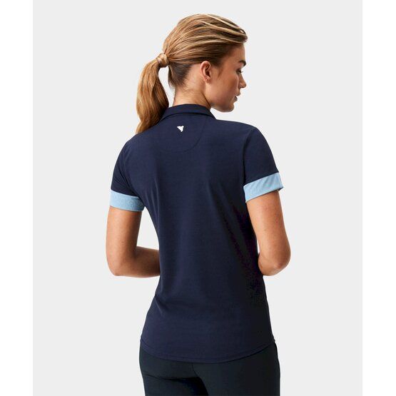 Macade Golf  Taylor Signature Shirt Half Sleeve Polo navy