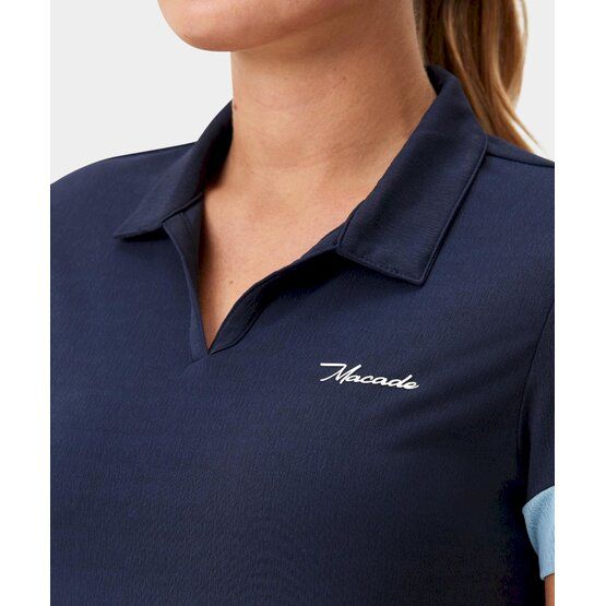 Macade Golf  Taylor Signature Shirt Half Sleeve Polo navy